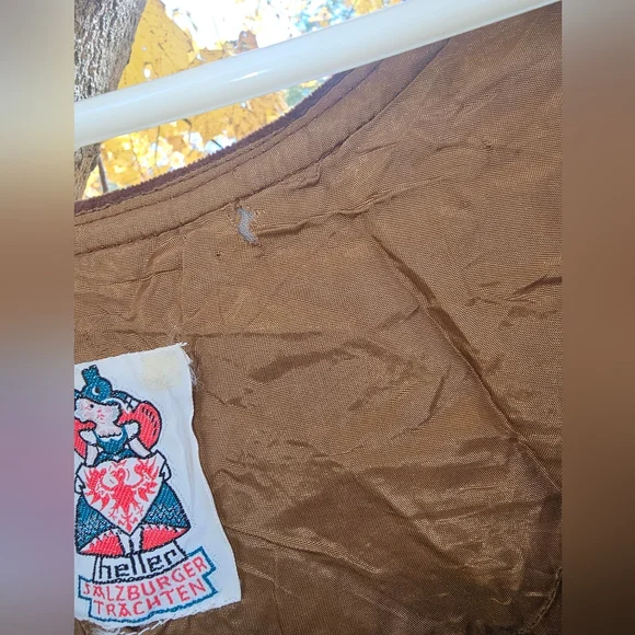 Rare German Heller Salzburger Trachten Renaissance Dress size small - Picture 2 of 10